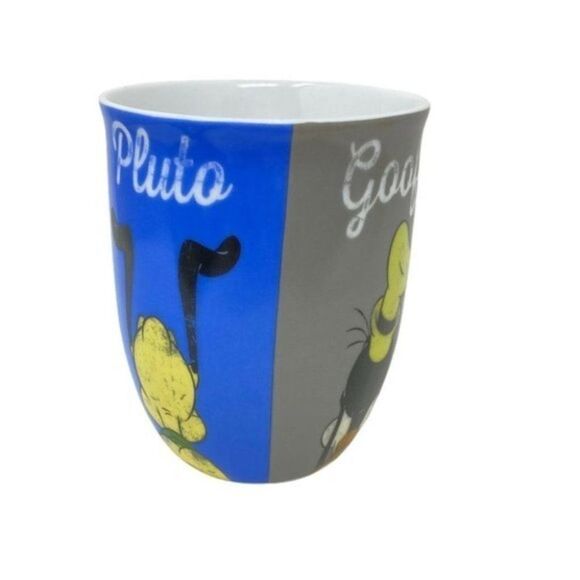 1 Mickey Mouse 90 Years The One & Only Mug Donald Pluto Goofy Replacement Yellow - Picture 4 of 9